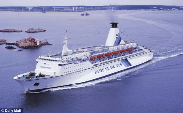 DFDS Cruise Ship - Cruise Ship Passenger Burned